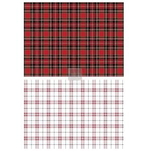 Redesign Décor Transfers® – Gingham Red size 23″x 33″